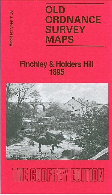 Finchley & Holders Hill 1895 Middlesex Sheet 11.03 by Pamela Taylor