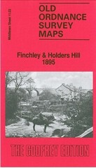 Finchley & Holders Hill 1895 Middlesex Sheet 11.03 by Pamela Taylor