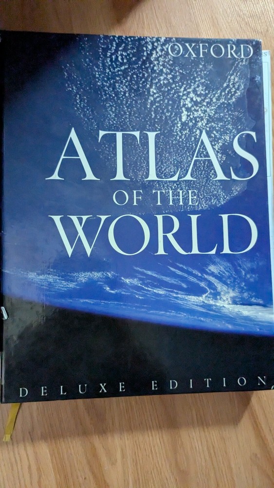 Atlas of the World : Deluxe Edition by Not Available (2005, Hardcover)