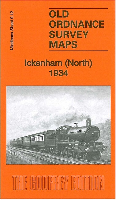 Ickenham (North) or Ickenham 1934 Middlesex Sheets 9.12 or 9.16