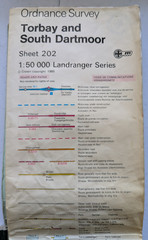Landranger 1:50000 Cased Edition Vintage Ordnance Survey Maps 1980/90’s see List