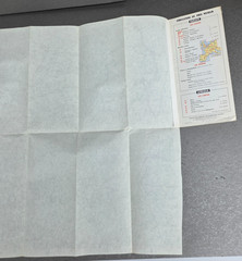 Michelin Road Map, No 4 Mons/Bergen Luxemburg 1964 1:200 000