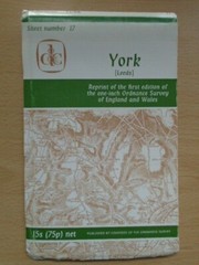 York Leeds Reprint Of First Edition 1 Inch Ordnance Survey Map 8961F