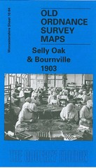 Selly oak & Bournville 1903, 1914 & 1937 Worcestershire Sheet 10.04