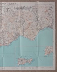 Touring Club Italiano, Foglio 2: Golfo di Napoli. Scale – 1: 50,000 (1968).