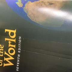 National Geographic Atlas of the World Seventh Edition Hard Cover Lg 18.5” X 12”