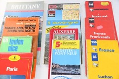 Vintage Traveller maps France x 12 Michelin etc See photos