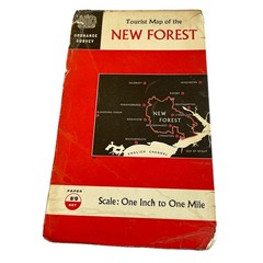 NEW FOREST- Ordnance Survey 1” Tourist Map