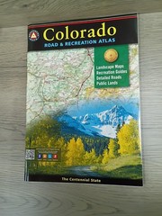 Lot of 5 Road and Recreation Atlas Western US: CA NV UT ID CO