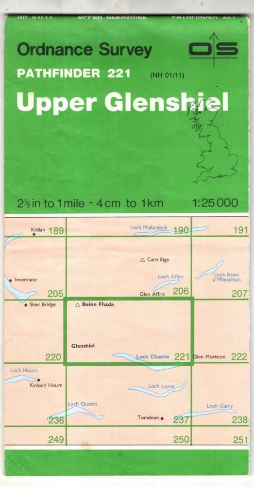 Upper Glenshiel (Pathfinder 221) : Ordnance Survey