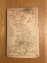 1955 Ordnance Survey One Inch Seventh Series Map 88 Barrow In Furness