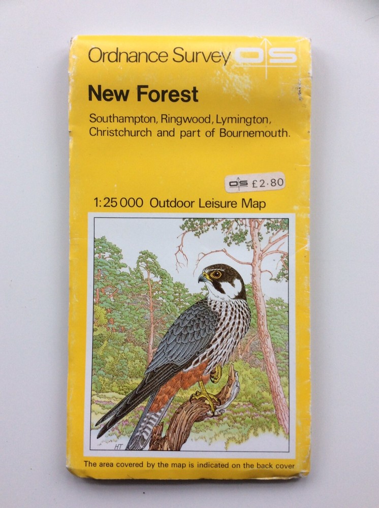 Ordnance Survey Outdoor Leisure Map New Forest