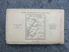 Lorn & Lochaber (iOban & Ben Nevis) ORDNANCE SURVEY TOURIST MAP 1961/1963 cloth