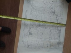 8 x 1910 Ordnance Maps 6″ to 1 mile scale Yorkshire North & West Riding areas