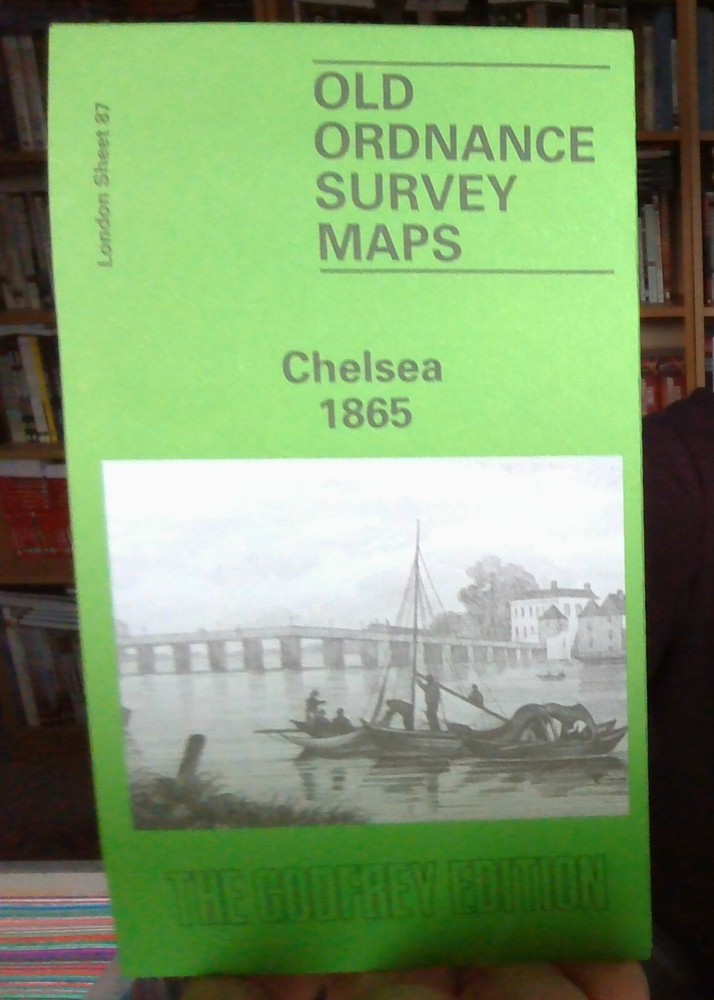 MAP OF Chelsea 1865: London Sheet 087.1 by Alan Godfrey NEW 9780850544923