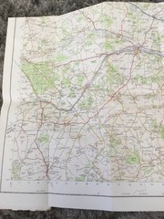1974 Ordnance Survey First Series Map 174 Newbury And Wantage (incl Ashbury)