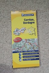 MICHELIN Map 329 Correze Dordogne France *VGC*