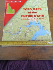 Idaho Atlas & Gazetteer 1992 First Edition