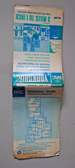 RAC 3 Miles to 1 Inch Yorkshire inc. Town Plans 2nd Series. Folding Paper.