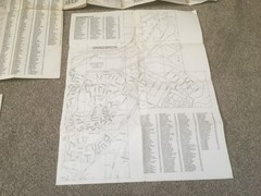 BUNDLE OF 22 VINTAGE STREET MAPS SCOTLAND