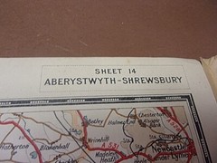 John Bartholomew & Son Quarter-Inch AA Motoring Map of Great Britain No. 14