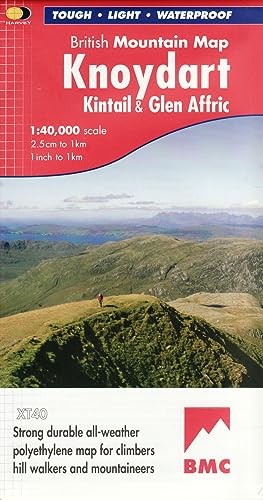 Knoydart and Kintail (British Mount… by Harvey Map Services Sheet map, folded