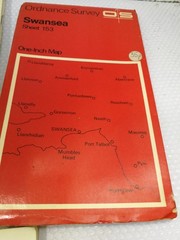 Selection of Swansea / south Wales AZ & OS maps