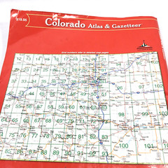 Delorme Colorado CO Atlas & Gazetteer Map 2004 Edition Topo / Road Trip Maps