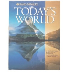 Today’s World Rand McNally 1995 Hardcover Book