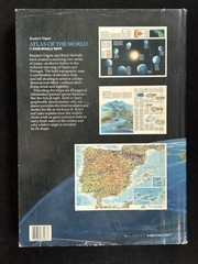 Reader’s Digest Atlas Of The World- 15” X 11” X 1”-Rand McNally Maps 1991