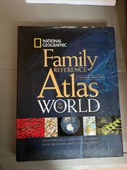 National Geographic Family Reference Atlas World 2nd edition guest book wedding