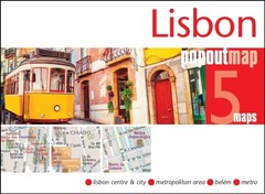 Lisbon PopOut Map – pocket-size, pop-up map of Lisbon (Sheet map, folded)