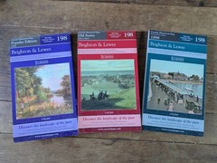 Cassini Historical Map Set. 3 Maps Matches O.S. Landranger 198. Brighton & Lewes