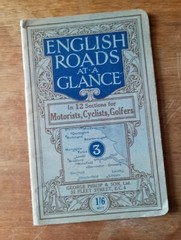 Philip’s English Roads at a glance booklet N0 3 North Yorkshire and Lincolnshire