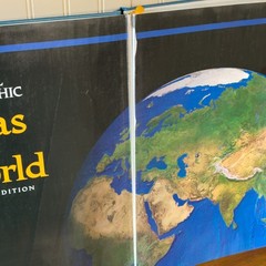 National Geographic Atlas of the World 7th Edition 1999 Hardcover Large Oversize