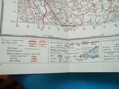 ORDNANCE SURVEY MAP HEREFORD SHEET 142 1947 NATIONAL GRID