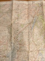 1955 Ordnance Survey One Inch Seventh Series Map 88 Barrow In Furness
