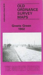 MAP OF Greets Green 1902: Staffordshire Sheet 68.09 NEW 9780850542073