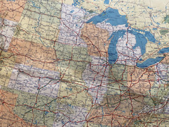 Map Of The USA 1970 Department Of Commerce