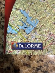 North Carolina Atlas & Gazetteer 2006 DeLorme 15.5”x11”