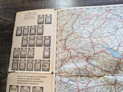 Lot of 2 Vintage Austria Hallwag Road Maps 1966 & 1993/94