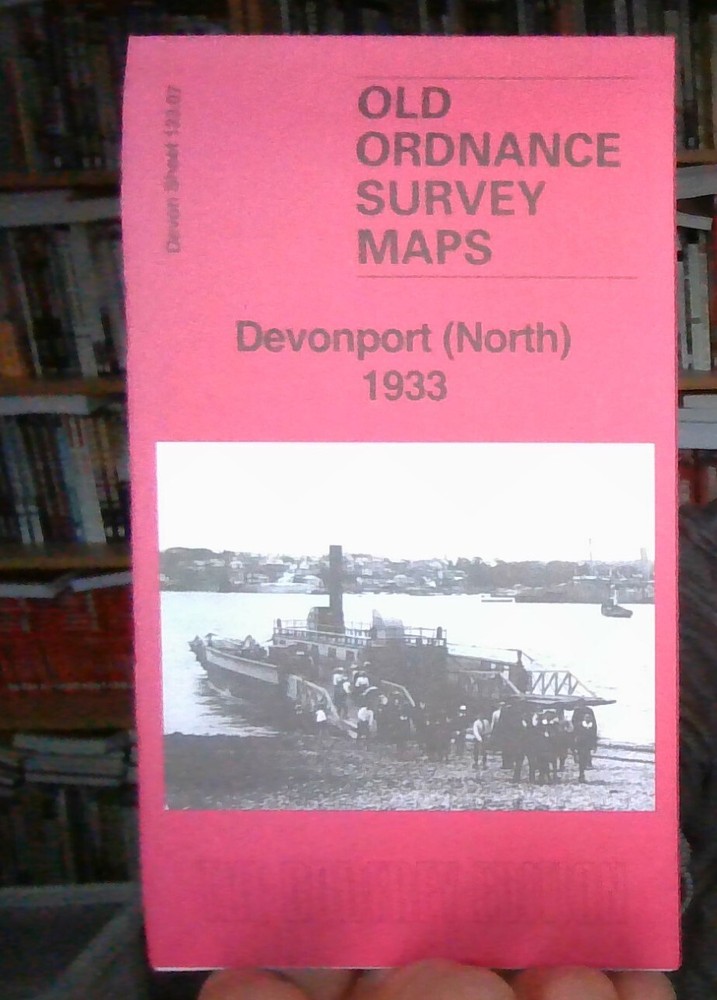 MAP OF Devonport (North) 1933 Devon sheet 123.07b NEW 9781787218154