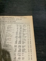 Hammond’s Global-Geography Atlas Vintage