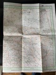 Ordnance Survey Map Pathfinder 1169 Marlborough Downs 1:25000 SU 07/17