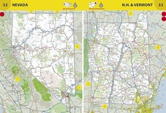 Rand Mcnally USA Road Atlas 2025 BEST Large Scale Travel Maps United States NEW