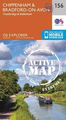 Chippenham and Bradford-on-Avon (Map) OS Explorer Active Map