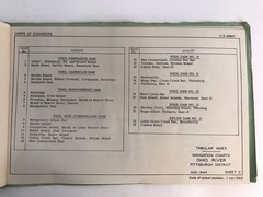 1962 U.S. Army Navigation Chart Ohio River Pittsburgh PA Powhatan Point OH