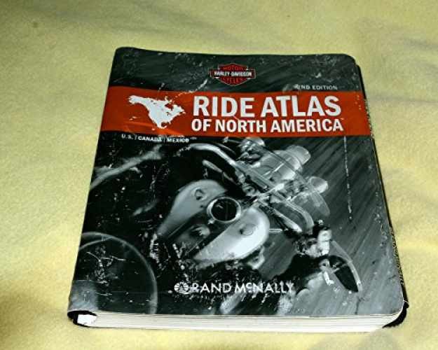 Ride Atlas of North America: U.s. – Paperback, by Not Available (NA) – Very Good