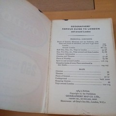IN AND AROUND LONDON 1964/5 EDITION : GEOGRAPHERS’ MAP COMPANY LTD