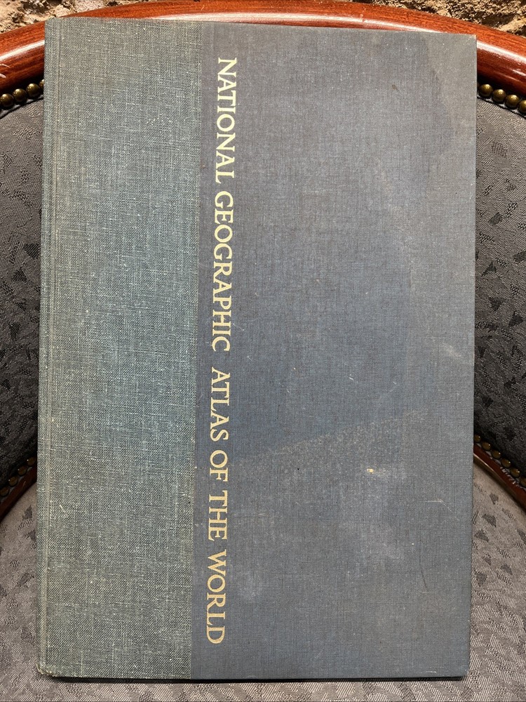 National Geographic Atlas of the World 1975 Fourth Edition Hardcover
